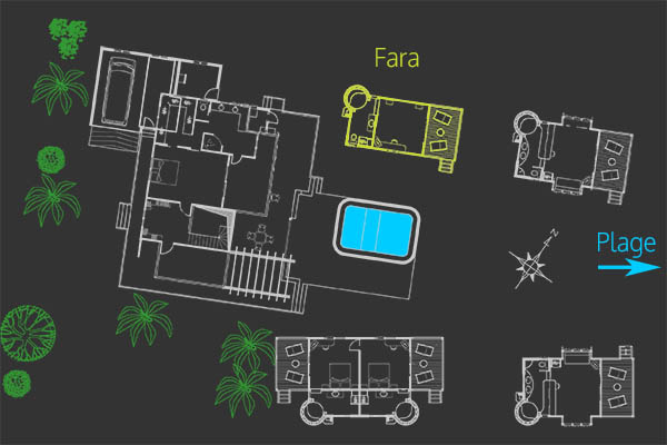 Pension de famille à Moorea