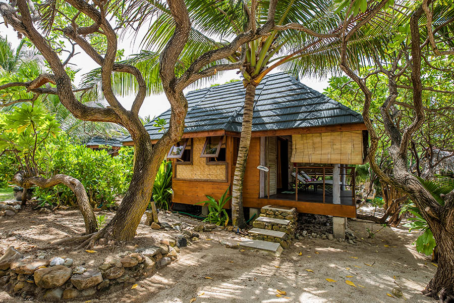 Bungalow plage à Moorea